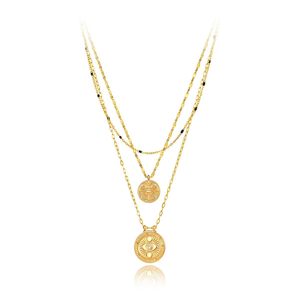 Collar Triple ojo turco