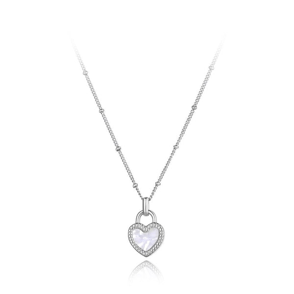 Corazón perla madre bicolor