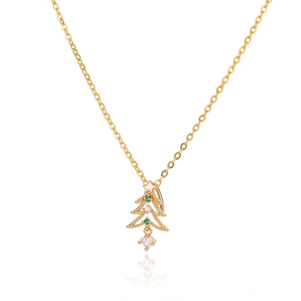 Collar árbol de navidad