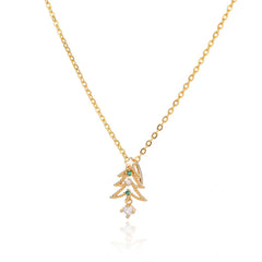 Collar árbol de navidad