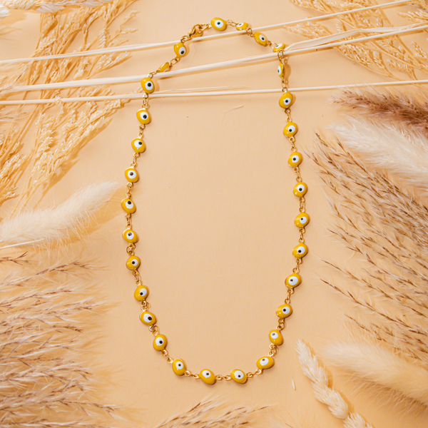 Collar choker ojitos turcos