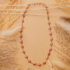 Collar choker ojitos turcos