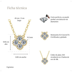 Collar trébol 0.4 CT - CO0001C
