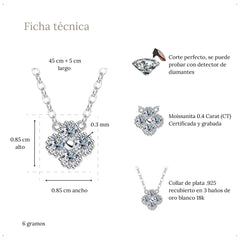 Collar trébol 0.4 CT - CO0001C