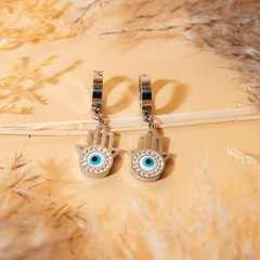 Aretes mano de fátima