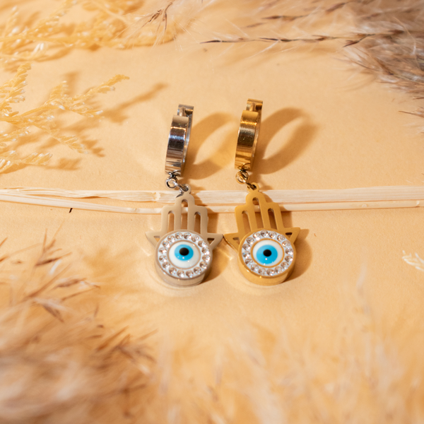 Aretes mano de fátima