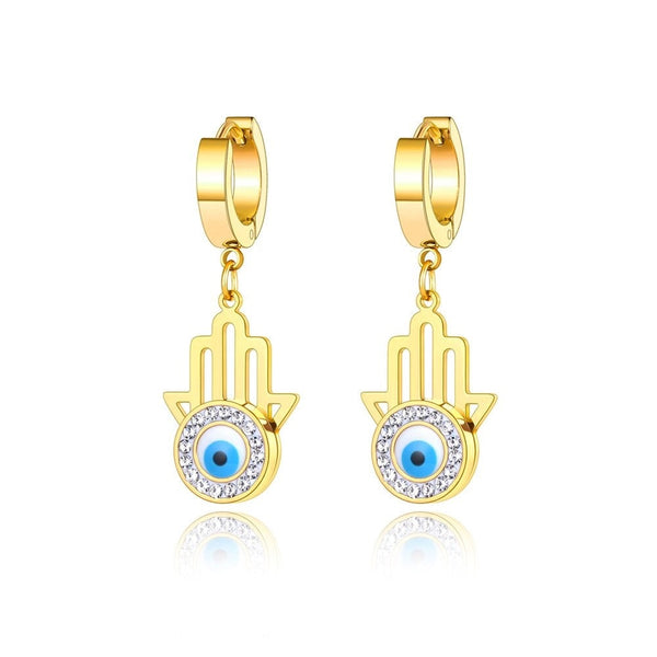 Aretes mano de fátima