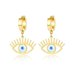 Aretes ojo turco