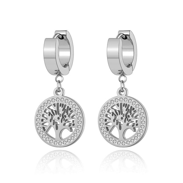 Aretes árbol de la vida