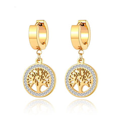 Aretes árbol de la vida