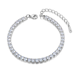 Pulsera cadena diamantes