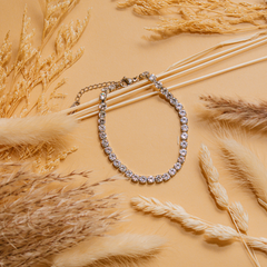Pulsera cadena diamantes
