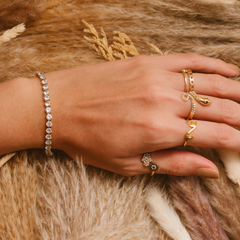 Pulsera cadena diamantes