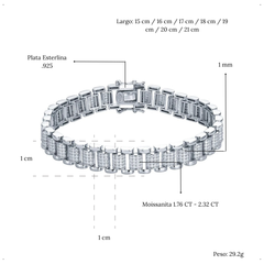 Pulsera Silbertraum - PO0009P