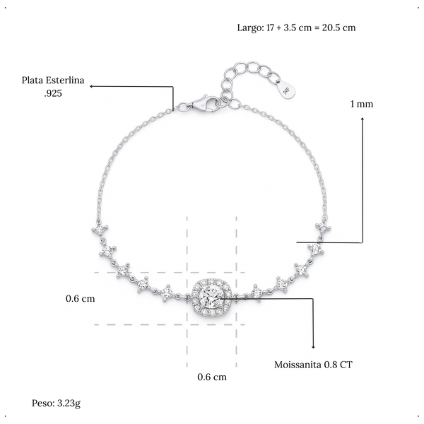 Pulsera Nuvé - PO0010P
