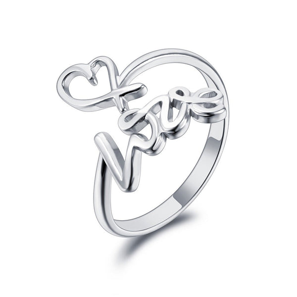 Anillo corazón love
