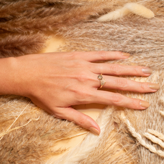Anillo ojo mano de fátima