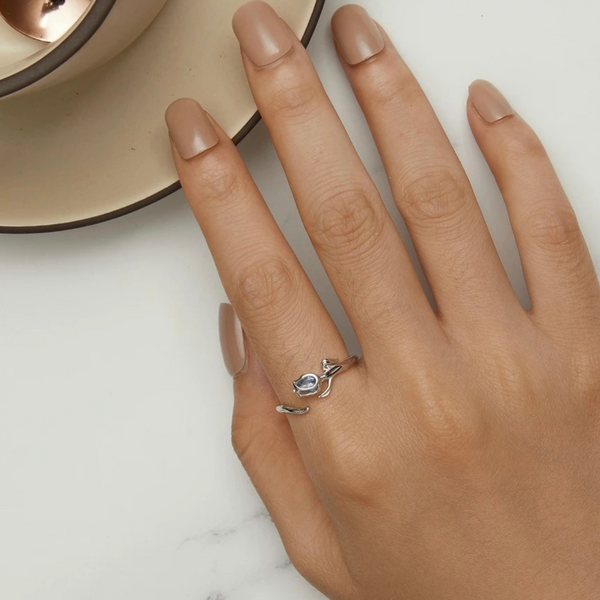 Anillo flor tulipán - AN0042A