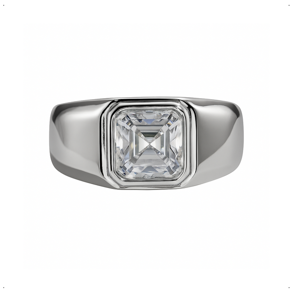 Anillo Asscher Cut 3 CT - AN0058A