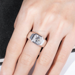 Anillo Asscher Cut 3 CT - AN0058A