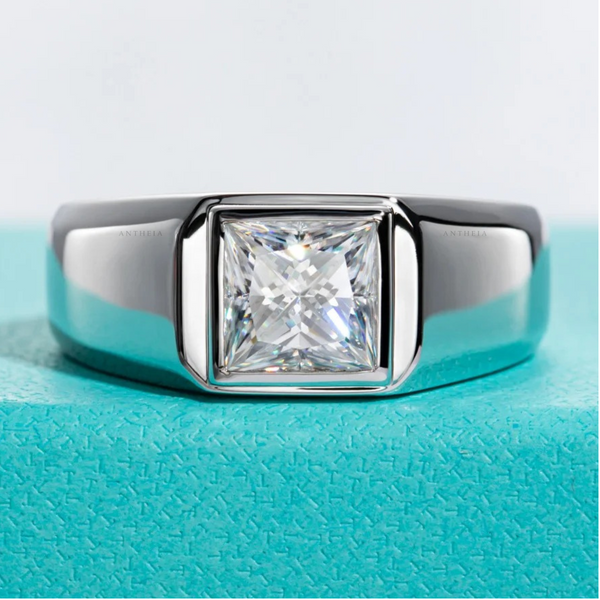 Anillo Princess Cut 2 CT - AN0059A