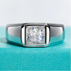 Anillo Princess Cut 2 CT - AN0059A