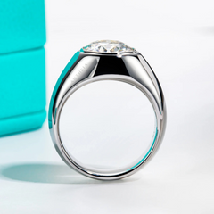 Anillo Round Cut 4 CT - AN0060A