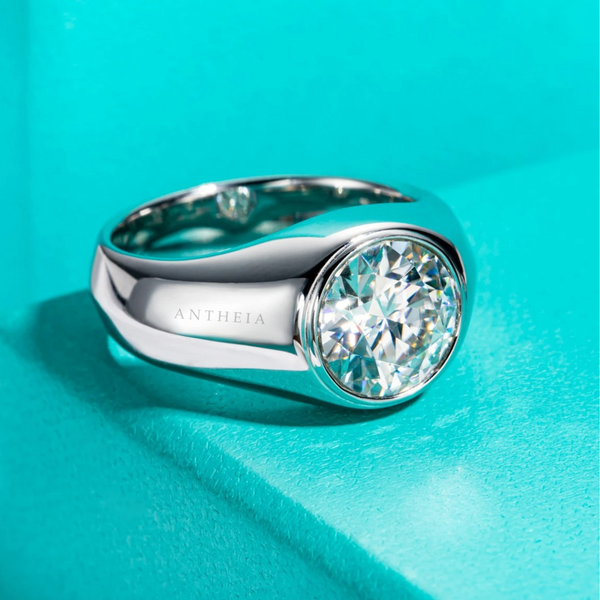 Anillo Round Cut 4 CT - AN0060A