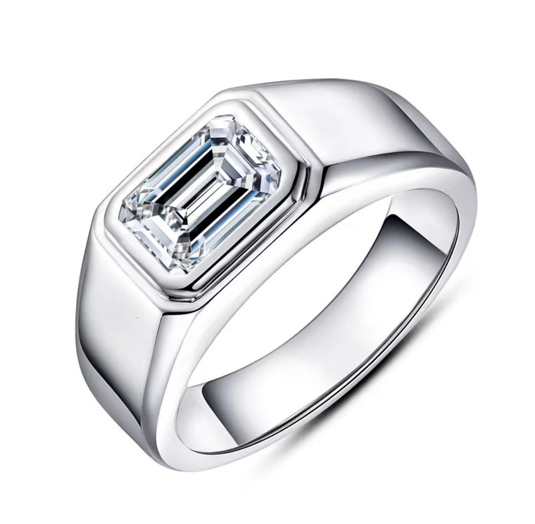 Anillo emerald 2 CT - Oro 18K