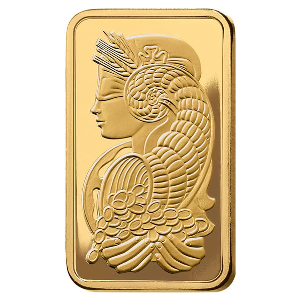 Lingote de Oro Sólido 1 OZ - Lady Fortuna