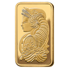 Lingote de Oro Sólido 1 OZ - Lady Fortuna