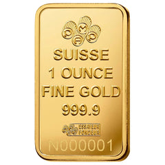Lingote de Oro Sólido 1 OZ - Lady Fortuna