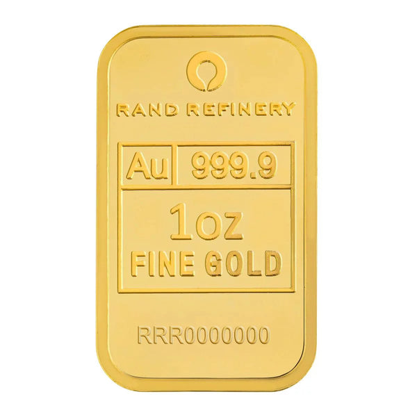 Lingote de Oro 1 oz - RAND Elefantes Africanos