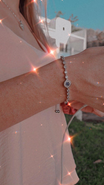 Pulsera ojo turco cristales